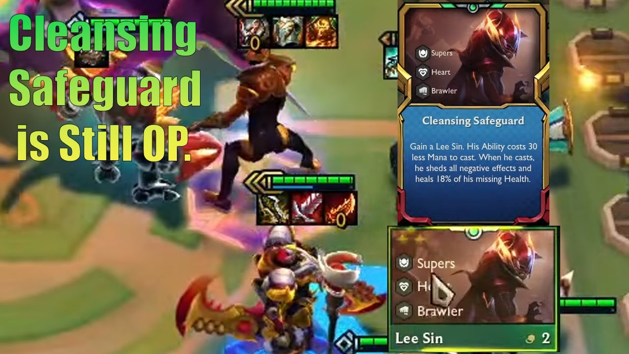 Mecha Prime Supers in TFT Set 8.5 PBE! Cleansing Safeguard is Still Ridiculous.