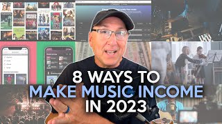 8 Ways to Make Music Income in 2023 | Licensing, Production, Streaming, Teaching, Royalties, Online