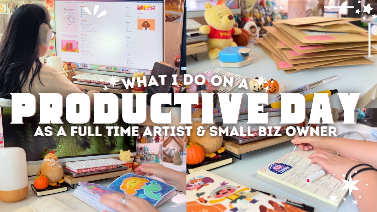 Productive Day In The Life of Small Business Owner | Restock Inventory ...