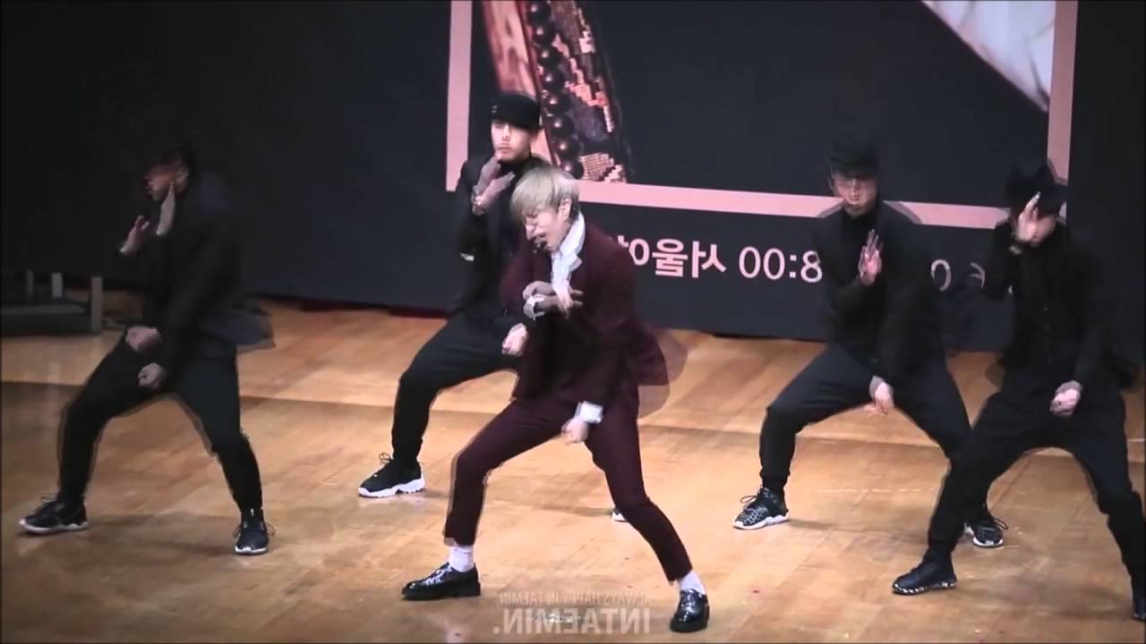 Taemin Press Your Number mirrored dance FanCam