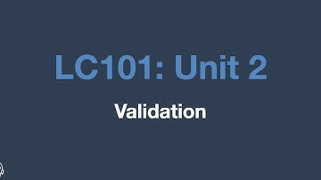 Introduction to Server-side Validation