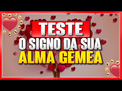 Vídeo: Qual Signo Do Zodíaco é Sua Alma Gêmea?