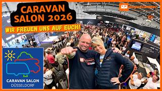 Unsere Termine auf dem Caravan Salon Düsseldorf - Hier findet ihr uns!