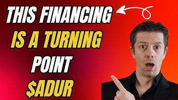 This Financing is an Inflection Point in Aduro $ADUR