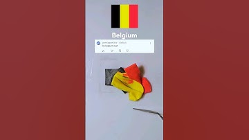 What color do mixed flags make??  #colormixing #oddlysatisfying #mixingcolors #asmr #satisfying