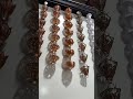 Copper Rain Chains on Display at GutterAll | Preorder Copper, Aluminum &amp; Powder-Coated Aluminum