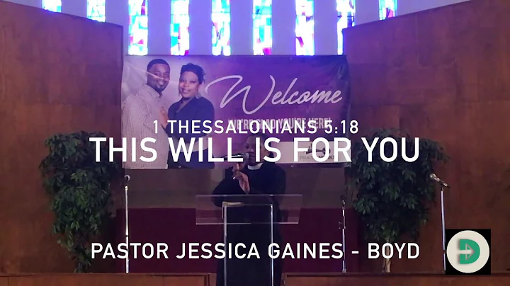 Pastor Jessica Boyd | This Will Is For You