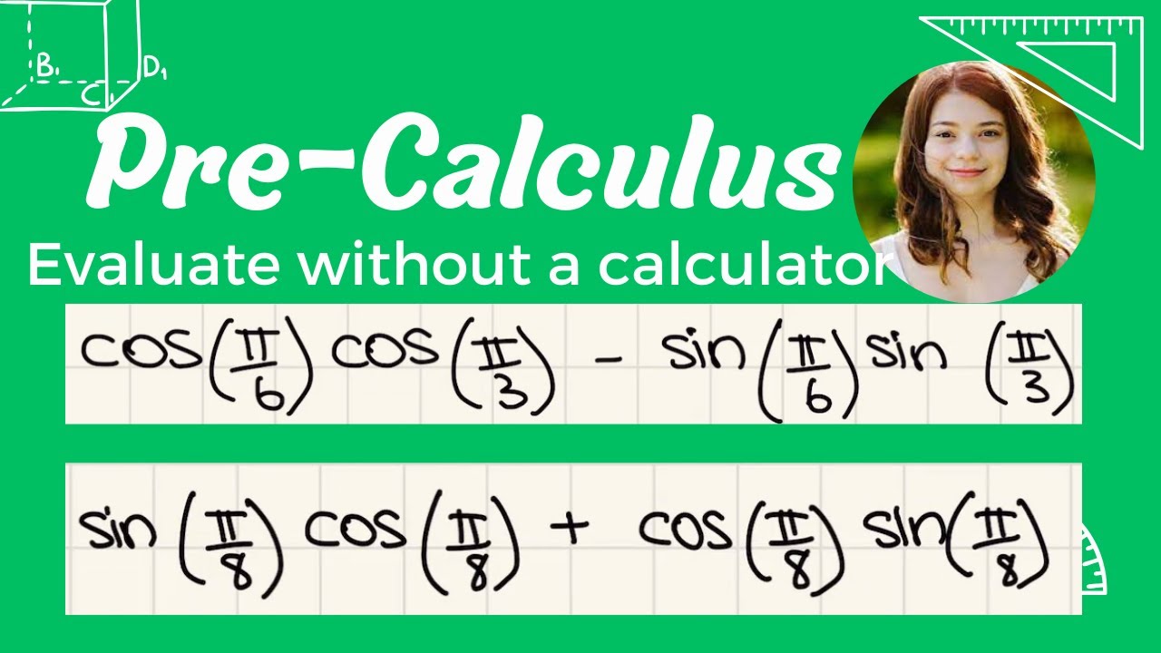 Evaluate using Sum and Difference Identities with Radians - YouTube