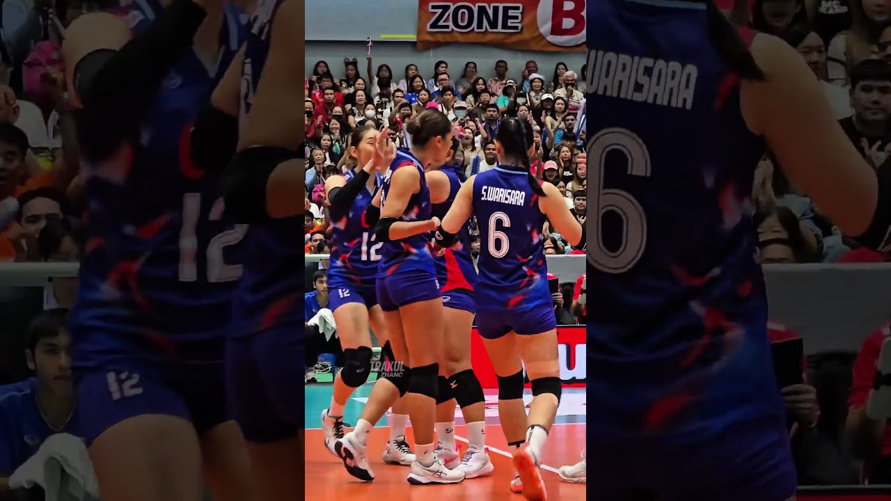 ซีวีลีกทีมไทยเเลนด์🥰 #วอลเลย์บอล #volleyball #volleyballworld #วอลเลย์บอลหญิง #ทีมชาติไทย
