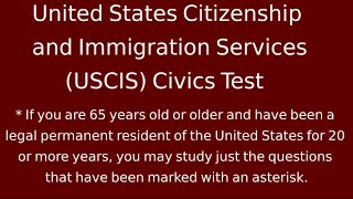 US Citizenship Interview and Test 2016 (N-400) Updated OFFICIAL (All 100 Questions and Answers) screenshot 4