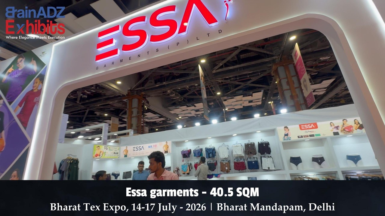 Essa Garments at Bharat Tex Expo 2026 – BrainADZ Exhibits