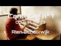 Cantabile n 1 opus 17 2023  rien schalkwijk