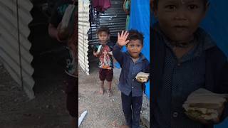 Small Sandwiches, Big Smiles 🥪✨ #fooddonation #minivlog #cookingwithlove #annadanamstories