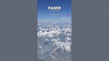 Thumbnail of PAMIR mountain ranges from 10500 meters Altitude 😍 #pamir #tajikistan #airastana