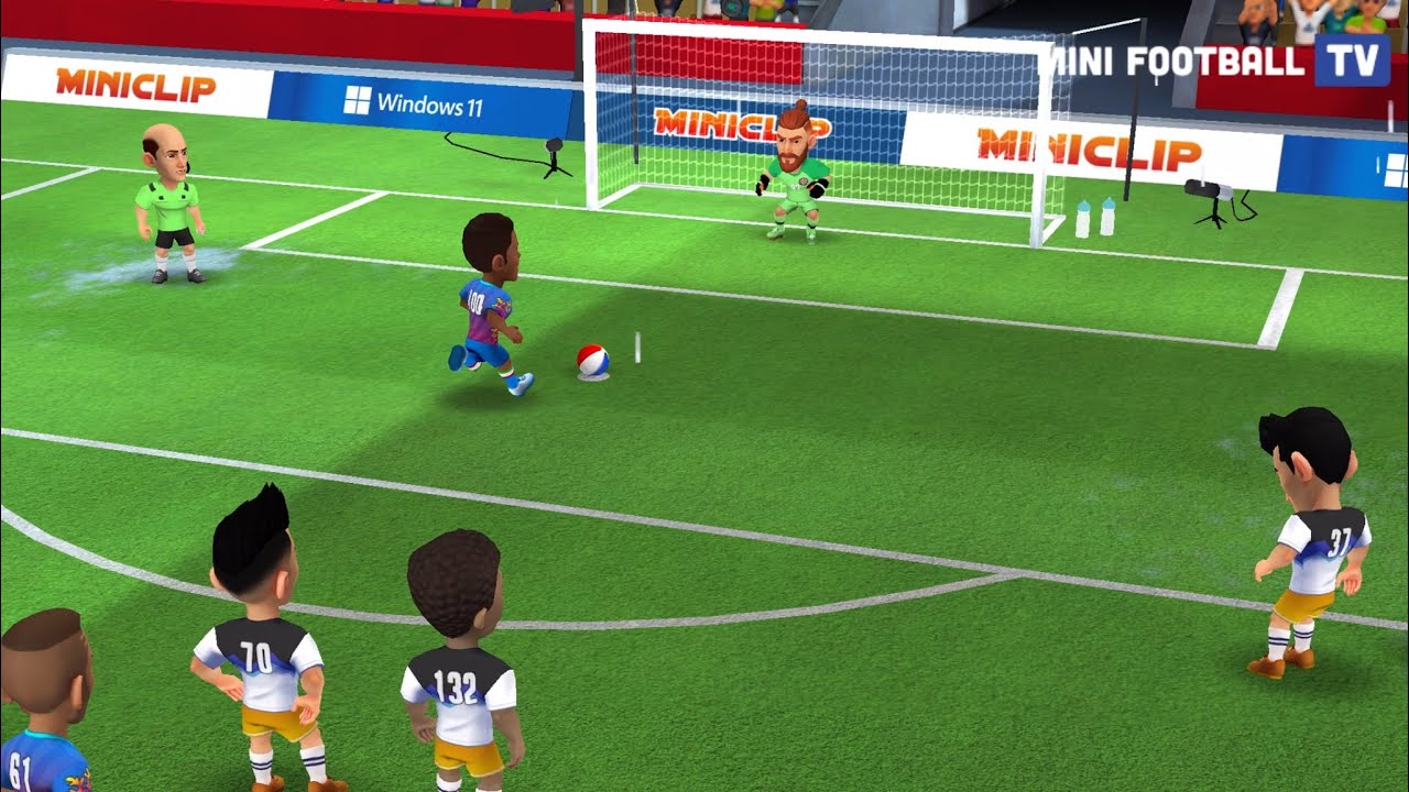 Mini Football remuntada match ⚽️ finally a penalty‼️🤪🤩 🆚 team strength