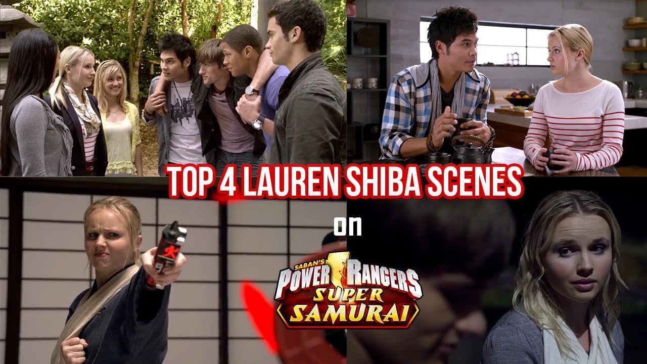 Top 4 Lauren Shiba Scenes on Power Rangers Super Samurai | Happy Lauren ...