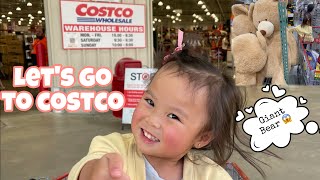 Quick Grocery at Costco | Giant Bear Inside 😱