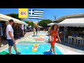 ⁴ᴷ MATALA walking tour 🇬🇷 hippie town in Crete, Greece 4K