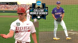 #3 Arkansas vs #6 LSU | College World Series Game 1 2025