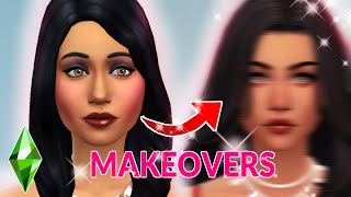 Giving Base Game Sims a *MAKEOVER* ✨