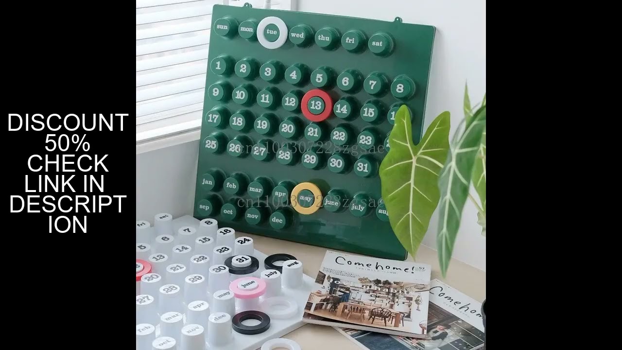 Replica medieval perpetual calendar ring a date retro calendar creative Internet celebrity ins wall