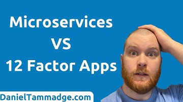 12 factor applications vs microservices | #softwaredesign 101