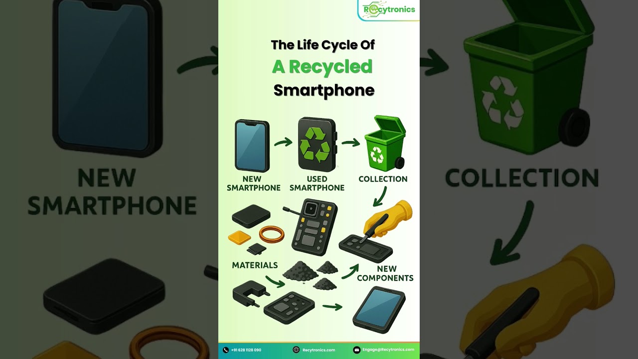 The Life Cycle of a Recycled Smartphone 