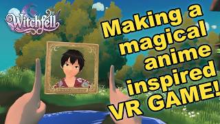 I'm making Witchfell, an anime inspired adventure game in VR! #gamedev screenshot 3