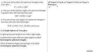 PLANE AND SPHERICAL TRIGONOMETRY 3, Part 2