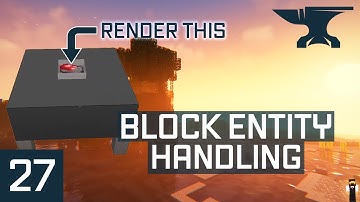 Minecraft 1.19.2 Forge Modding Tutorial | BLOCK ENTITY RENDERER | #27