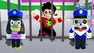 BEBEK GARDİYANLARIN HAPİSHANESİNDEN KAÇTIM - Roblox Barnie &amp; Benjie&#39;s Prison Escape Obby