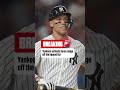All rise, the Judge is back!! ⚡️😤 #mlb #aaronjudge #yankees