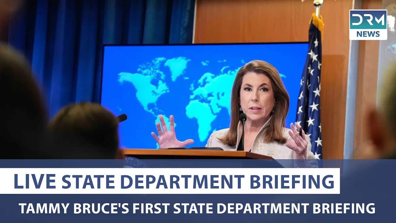 Tammy Bruce's First State Department Briefing | DRM News