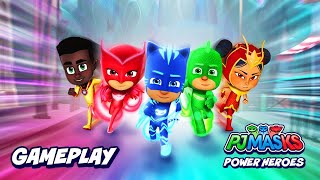 PJ Masks Power Heroes - NEW MOBILE GAME All Characters Unlocked Gekko Catboy Owlette Gameplay screenshot 5