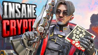 AMAZING Crypto 23 KILLS in SEASON 18 Apex Legends Gameplay