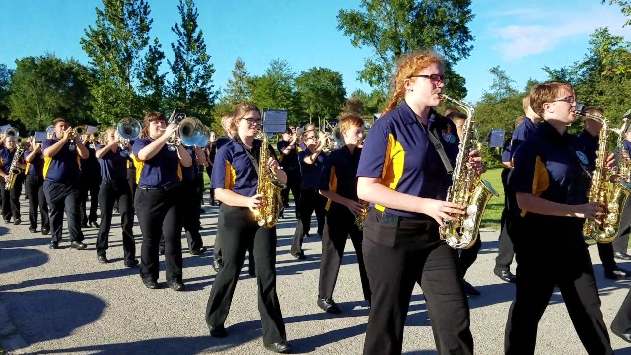 ted freshman year marching band YouTube
