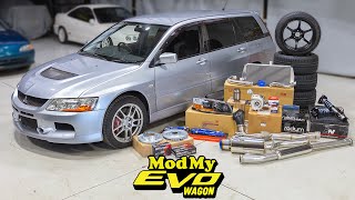 Quick & Easy CHEAP EVO 9 Wagon Build / EP 2