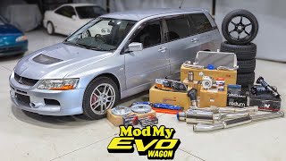 Quick &amp; Easy CHEAP EVO 9 Wagon Build / EP 2