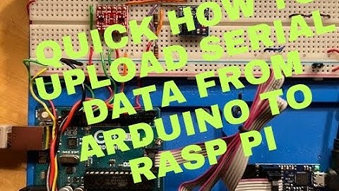 How to upload serial data from an Arduino to a Raspberry Pi using minicom