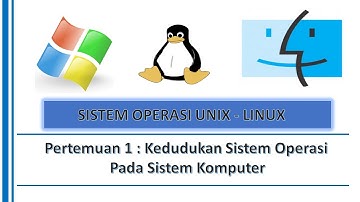 Pertemuan 1 - Sistem Operasi UNIX - LINUX