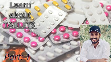 What are Tablets | Part 1 | Solid oral dosage form