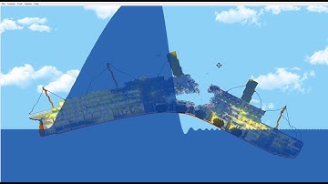 Messing with Waves and the HMHS Danic | Floating Sandbox 1.11