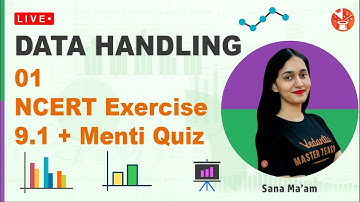 Data Handling (L-1) |  NCERT Chapter 9 Exercise 9.1 & Menti Quiz | Sana Ma’am | V Mathemagicians