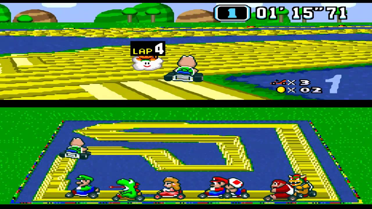 Crazy Tracks Hack of 'Super Mario Kart' YouTube