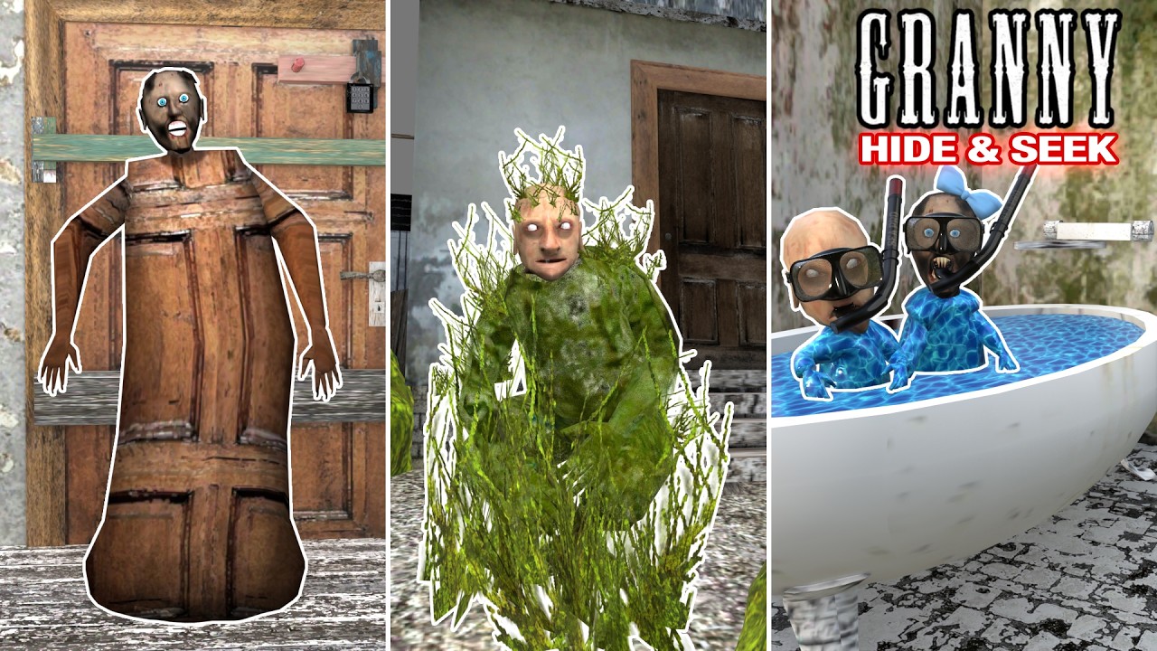 Extreme Hide & Seek in Granny House | Funny Animation