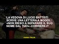 La vedova di Lucio Battisti scrive una lettera a Mogol «Non puoi separare il suo nome dal tuo"-