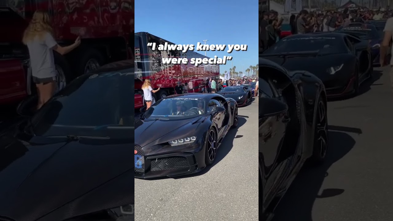 SNAKES ON BUGATTI CHRION! 