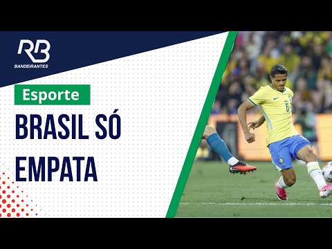 Brasil só empata com Austrália em amistoso
