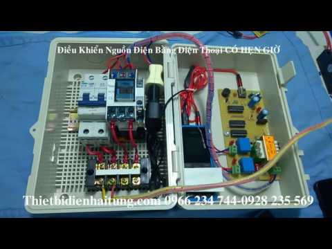 Video ĐIỀU KHIỂN NGUỒN ĐIỆN BẰNG ĐIỆN THOẠI CÓ HẸN GIỜ TẮT,... - youtube