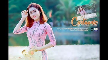 Cartoonic - Digital Avatar Creator | Photoshop Action (Video Guide) | by mDxign